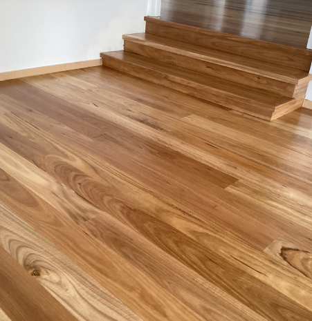Timber flooring installation in Tarneit